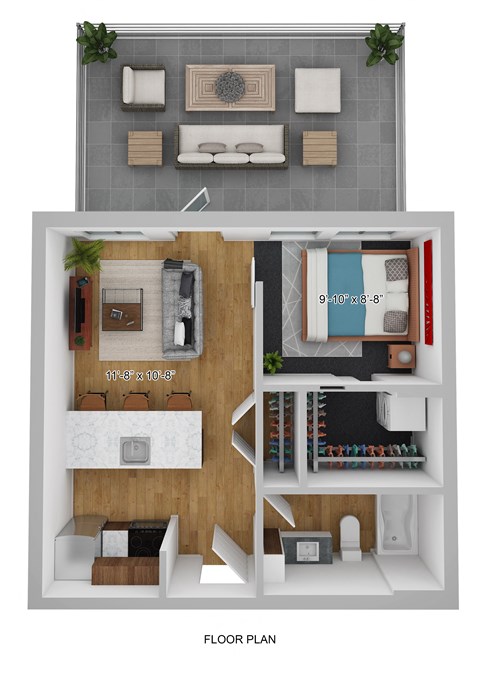 2615 East 29th Street Studio-2 Beds Apartment for Rent - Photo Gallery 34